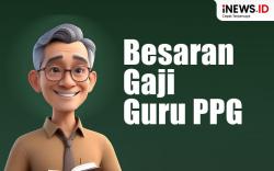 Infografis Besaran Gaji Guru PPG