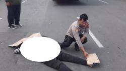 Kecelakaan di Simpang Tiga Terminal Joyoboyo, Pejalan Kaki Tewas Ditabrak Bus Suroboyo<