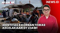 Headline iNEWS.ID: 6 Korban Tewas Kecelakaan Gerbang Tol Ciawi 2 sudah Teridentifikasi