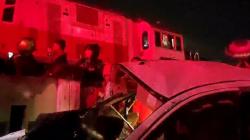Kronologi Mobil Rombongan Pelayat Tertabrak Kereta Api di Surabaya, Mati Mesin di Rel<