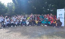 Warga Antusias Ikuti Senam Sehat MNC Land dan MNC Peduli di KEK Lido