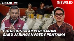 Headline iNEWS.ID: Polri Bongkar Peredaran 135 Kg Sabu Jaringan Fredy Pratama, 4 Orang Ditangkap
