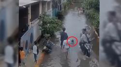 Terungkap Motif Ayah Viral Lempar Balita ke Banjir, Jengkel Tidurnya Terganggu Tangis Korban