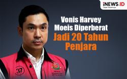 Infografis Vonis Harvey Moeis Diperberat Jadi 20 Tahun Penjara