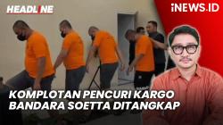 Headline iNEWS.ID: Komplotan Pencuri Jam Tangan di Kargo Bandara Soekarno-Hatta Ditangkap