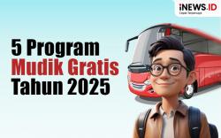 Infografis 5 Program Mudik Gratis 2025