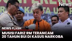 4 Kali Terjerat Kasus Narkoba, Musisi Fariz RM Terancam 20 Tahun Bui