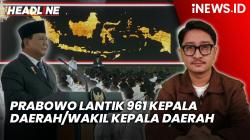 Headline iNEWS.ID: Momen Bersejarah, Prabowo Lantik 961 Kepala Daerah/Wakil Kepala Daerah di Istana