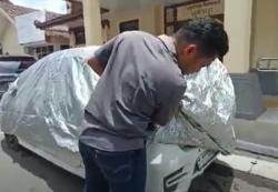 Geger Mobil Ayla Berlubang Bekas Tembakan di Sleman, 1 Pelaku Tertangkap di Solo<