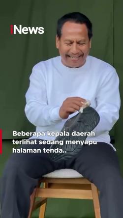 Retret Kepala Daerah: Nyapu-Cuci Sepatu Mandiri