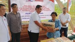 Kebakaran 2 Rumah Warga di Gunungsitoli, Partai Perindo Turun Tangan Langsung Beri Bantuan<