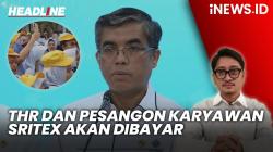 Headline iNEWS.ID: Menaker Pastikan Kurator Komitmen Bayar THR dan Pesangon Karyawan Sritex Korban PHK