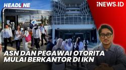 Headline iNEWS.ID: ASN dan Pegawai Otorita Mulai Berkantor di IKN, Diantar Jemput Bus Listrik