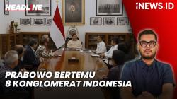 Headline iNEWS.ID: Prabowo Bertemu 8 Konglomerat Indonesia di Istana, Ini yang Dibahas