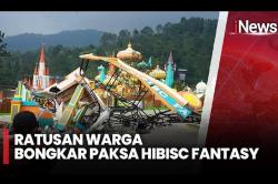 Hibisc Fantasy Dibongkar, Dianggap Jadi Biang Kerok Banjir di Puncak
