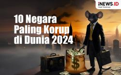 Infografis 10 Negara Paling Korup di Dunia 2024