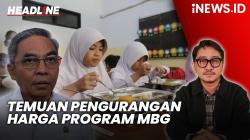 Headline iNEWS.ID: KPK Temukan Pengurangan Harga Program Makan Bergizi Gratis Jadi Rp8.000