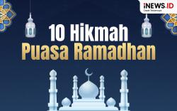 Infografis 10 Hikmah Puasa Ramadhan 