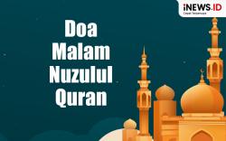 Infografis Bacaan Doa Malam Nuzulul Quran 