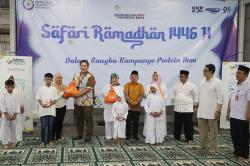 KKP bersama MNC Peduli Ajak Anak-anak Ngabuburit dengan Edukasi dan Makanan Bergizi Olahan Ikan