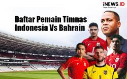 Infografis Daftar Pemain Timnas Indonesia Vs Bahrain