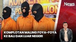 Polisi Tangkap Komplotan Maling, Hasil Curian Dipakai Foya-Foya Liburan ke Luar Negeri