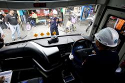 Bus Angkutan Mudik Lebaran Diperiksa Kelaikan Berkendara