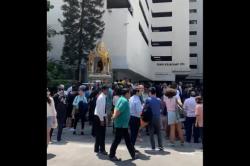 Gempa Dahsyat M7,7 Guncang Myanmar Terasa Kuat di Bangkok, Warga Panik Berhamburan Keluar Gedung 