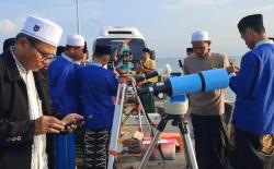 Lembaga Falakiyah NU Sampang Pantau Rukyatul Hilal di Pelabuhan Taddan Sore Ini