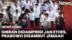 Momen Presiden Prabowo dan Wapres Gibran Salat Idulfitri di Masjid Istiqlal