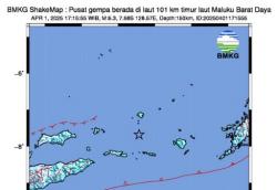 Analisis BMKG soal Gempa M 6,3 di Maluku Barat Daya, Getaran Terasa hingga Kupang