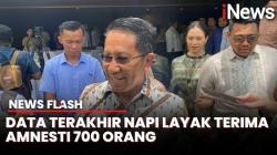 Menkum Supratman Andi Agtas Bocorkan Data Terakhir Napi Layak Terima Amnesti