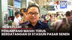Hari Ketiga Lebaran, 41.040 Penumpang KA Tiba di Jakarta