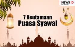 Infografis 7 Keutamaan Puasa Syawal 