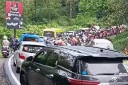 Viral Macet Horor di Jalur Wisata Ciwidey gegara Truk Mogok, 30 Menit Kendaraan Tak Bergerak<