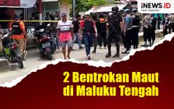Infografis 2 Bentrokan Maut di Maluku Tengah, Nyawa Polisi Melayang
