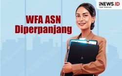 Infografis WFA ASN Diperpanjang
