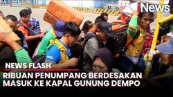 Puncak Arus Balik Lebaran, Ribuan Penumpang Padati Pelabuhan Tanjung Perak | News Flash
