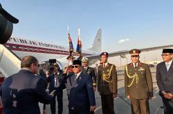 Momen Presiden Prabowo Diantar Presiden Mesir ke Bandara untuk Menuju Qatar