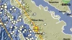Gempa Padang Panjang M 4,6, BMKG: Belum Ada Laporan Kerusakan Rumah