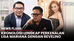 Kronologi Hubungan Revelino dan Lisa Mariana: Bertemu Awal 2021, Nginap Bareng di Sentul | News Flash