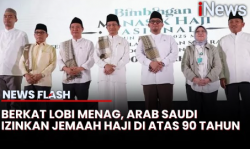 Indonesia Satu-satunya Negara Berangkatkan Calon Jemaah Haji Berusia di Atas 90 Tahun
