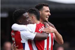 Hasil Liga Inggris: Arsenal Bantai Ipswich, MU Dipermalukan Wolverhampton