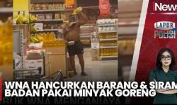 Detik-Detik WNA Ngamuk di Mal Kalibata, Mandi Minyak Goreng