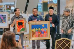 174 Lukisan Mejeng di Pameran Excitemenomics di Bekasi, Kolaborasi Pelukis Muda hingga Maestro 