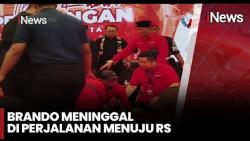 Detik-Detik Anggota DPRD DKI Brando Susanto Ambruk hingga Meninggal Dunia