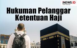 Infografis Hukuman bagi Pelanggar Ketentuan Haji
