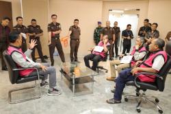 Kejagung Gelar Rekonstruksi Suap Vonis Lepas Kasus Korupsi CPO, Ini Potretnya