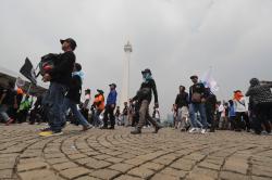Hindari Kawasan Monas! Polisi Prediksi Peringatan May Day 2026 Bikin Lalin Padat  