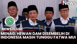 Menag Nasaruddin Masih Tunggu Fatwa MUI soal Hewan Dam Disembelih di Indonesia | News Flash